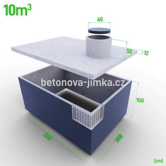 Jímka bez dna 10m3