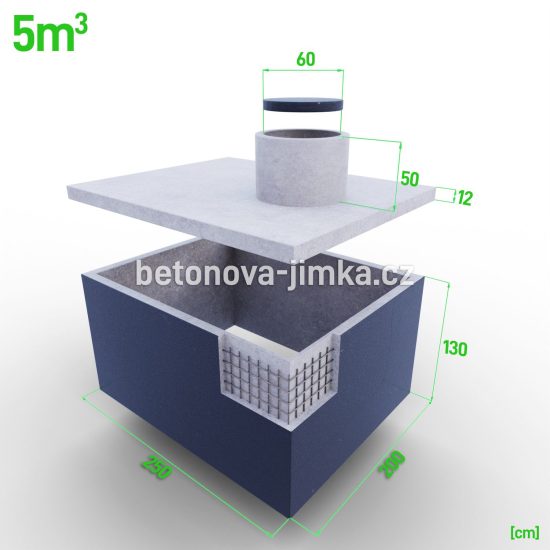 Jímka bez dna 5m3