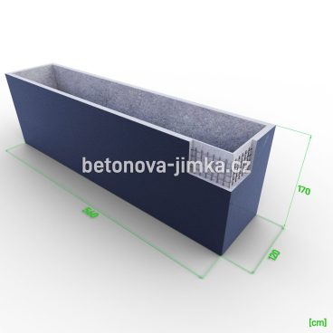 Montážní jáma - 560x120x170