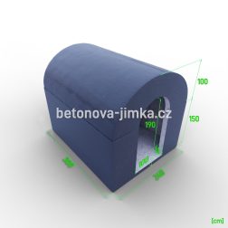 Sklep s klenbou - 300x240x250