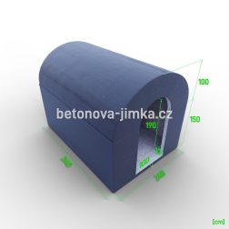 Sklep s klenbou - 340x240x250